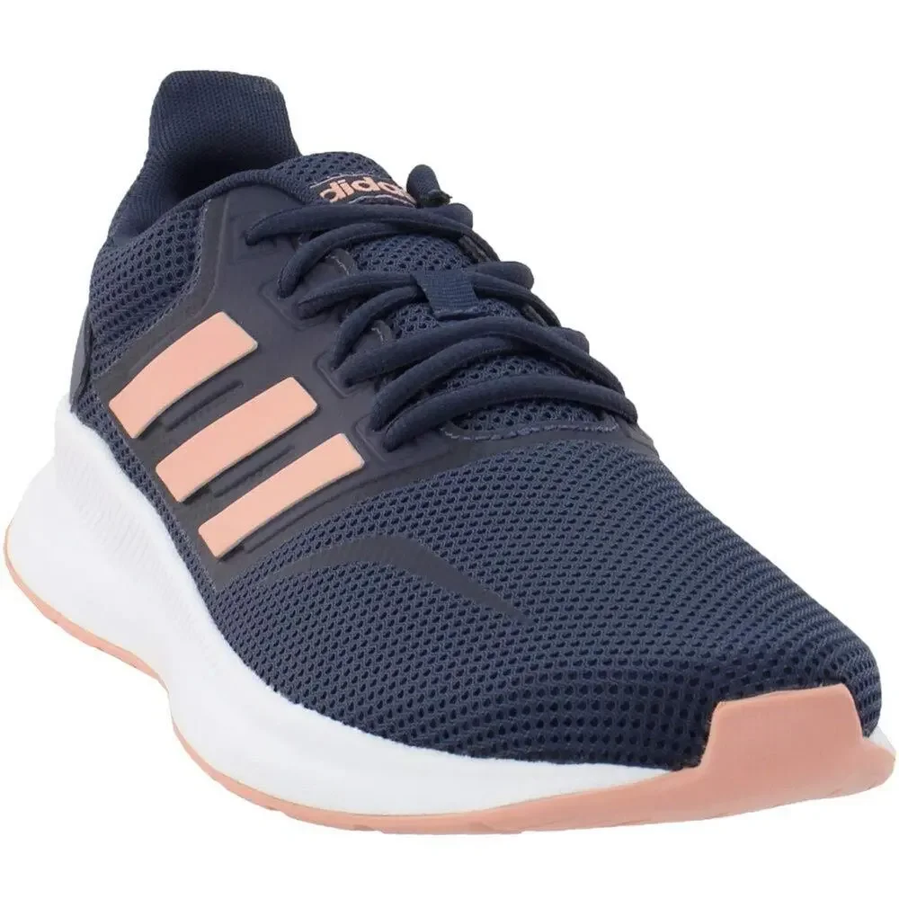 ADIDAS WOMEN'S FALCON TRACE BLUE F17/DUST PINK/TRACE BLUE F17 5 B US
